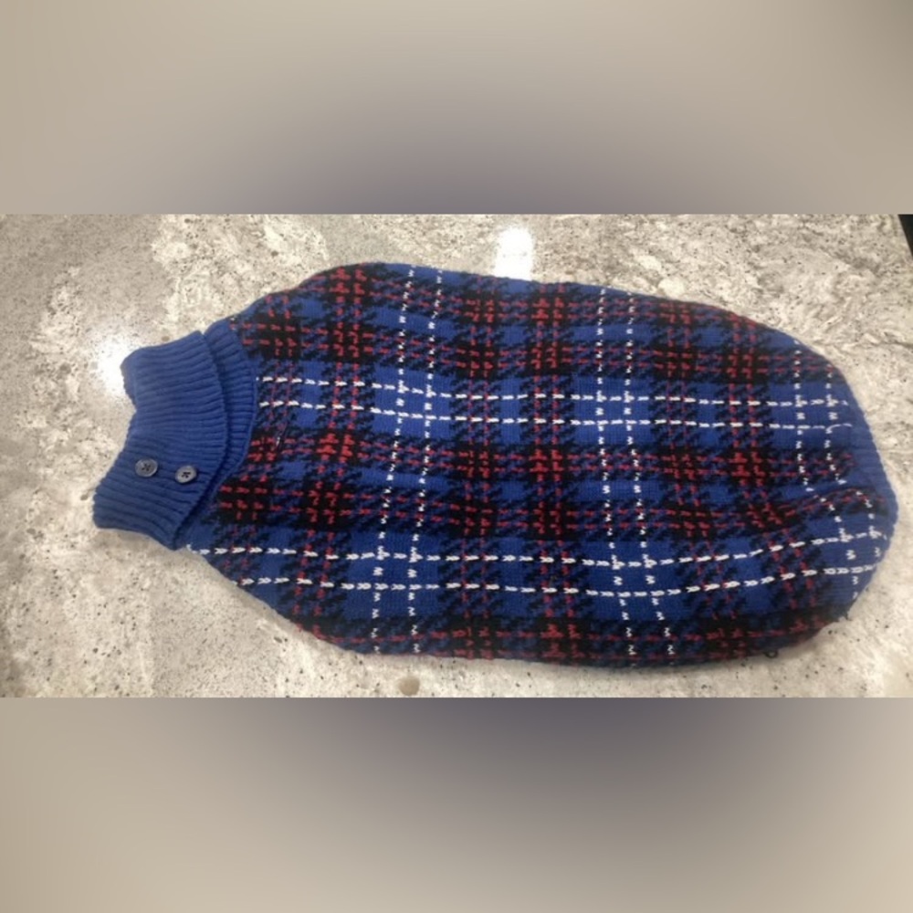 Bailey & Bella Tartan Dog Sweater - XL